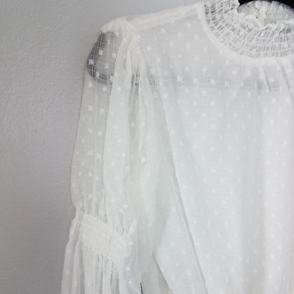 Swiss dot blouse - Picture 8 of 8